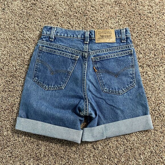 Levi's Pants - 1997 Levi’s Orange Tab 550 Shorts Relaxed Fit Cuffed Student Cotton USA Made